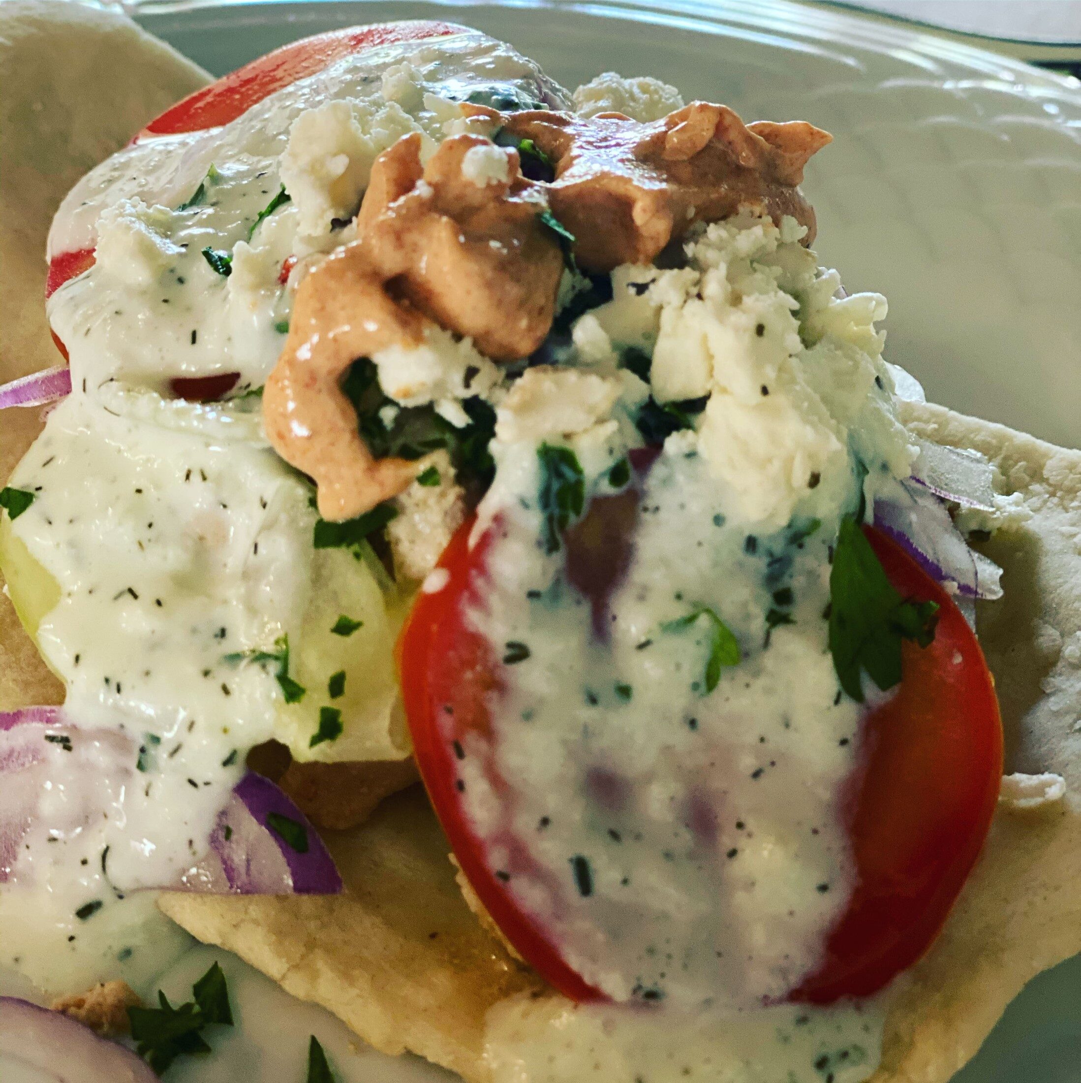 Authentic Greek Chicken Gyros Recipe with Tzatziki Sauce » Foodies